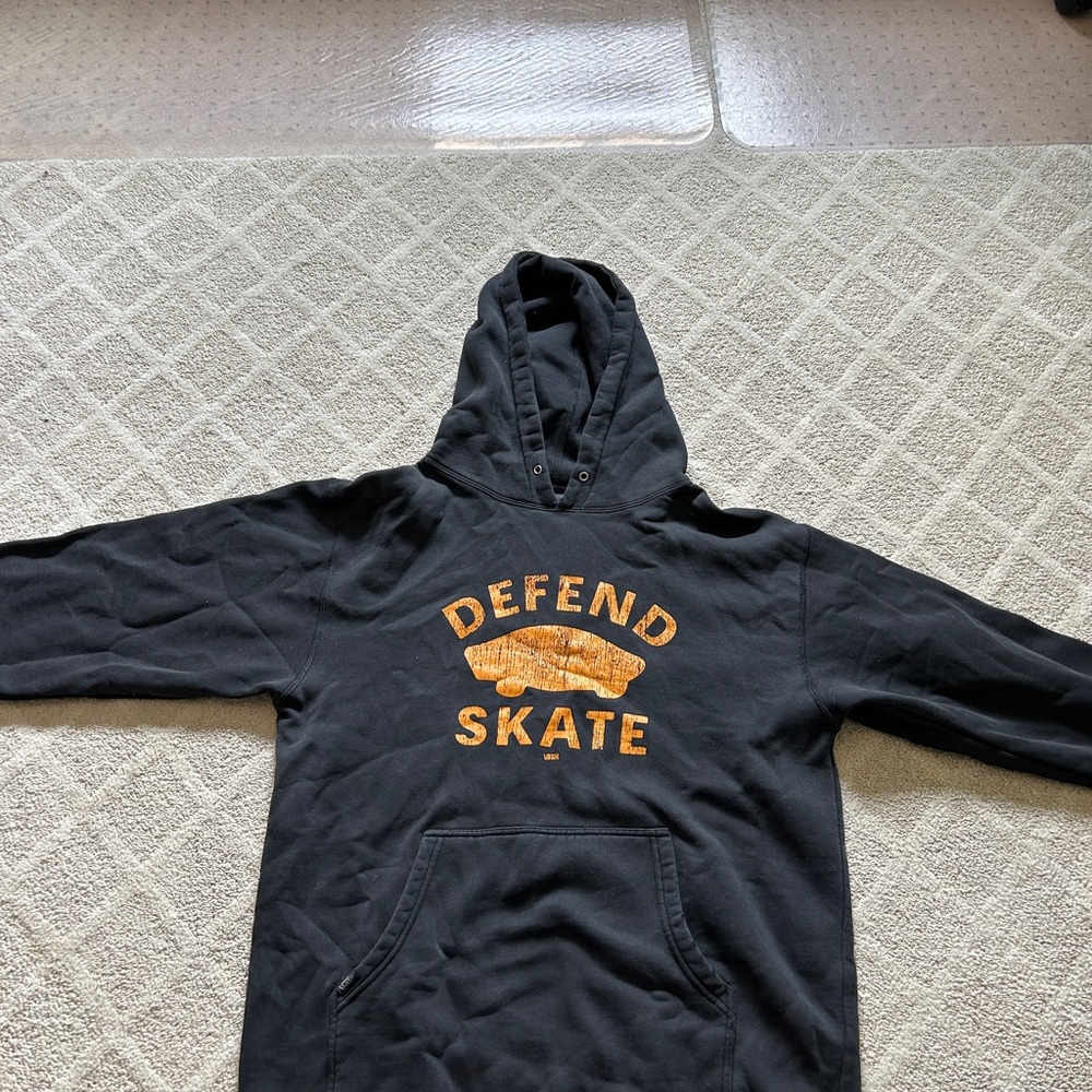 Vans black hoodie